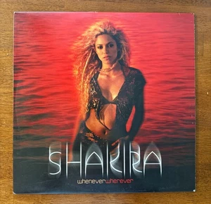 Shakira – Whenever, Wherever (2002) 12" Maxi Single/Remix Vinyl - Import, EX - Picture 1 of 4