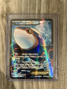 Pokémon TCG Kyogre EX Full Art Ultra Rare Holo Card 104/108 - Italian - Picture 1 of 4