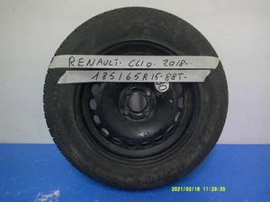 RENAULT CLIO 4 FORI 2018 RUOTA RUOTINO DI SCORTA 185/65 R 15-88T - Foto 1 di 5