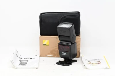 Nikon Speedlight SB-600 Shoes Mount Flash with SS-600 Case + Box #299 - Image 1 of 4