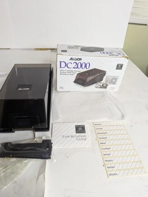 Allsop DC 2000 - Cassette 8 Tape Storage Box With Dividers & Rotation Guide  - Image 1 of 4