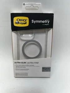 Funda OtterBox Apple iPhone 15 Pro Max Serie Symmetry con MagSafe Drop+ Transparente - Imagen 1 de 1