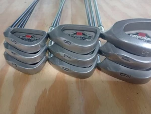 Callaway Big Bertha Tungsten Titanium 9 Iron Set 3-PW+SW RCH 96 Regular Flex - Picture 1 of 22
