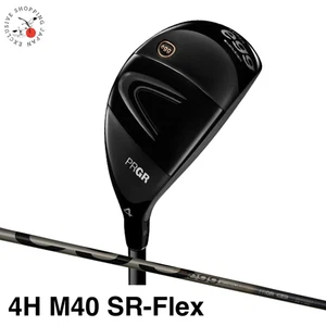 PRGR Golf SUPER Egg evolution Hi-COR Utility Hybrid 4H M40 SR-Flex Graphite 2024 - Picture 1 of 11