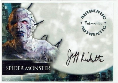 Angel Season 4 2003 Inkworks Auto Autograph A33 Jeff Ricketts as Spider Monster - Image 1 of 4
