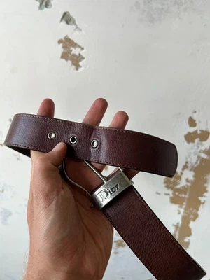 DIOR Unisex leather belt one size - Image 1 of 4