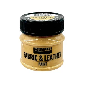 PENTART - Farbe für Textil und Leder - gelb 50 ml  - Bild 1 von 1