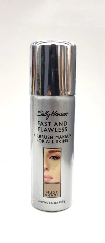 NEW Sally Hansen Fast & Flawless Airbrush Makeup -NUDE SHADE - Image 1 of 1