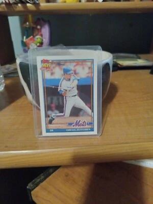 1991 Topps - Gregg Jefferies #30 A* before copyright, Bold 40th Anniversary Logo - Image 1 of 4