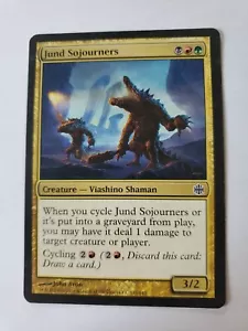 MTG Magic The Gathering Card Jund Sojourners Creature Viashino Shaman Alara Rebo - Picture 1 of 2