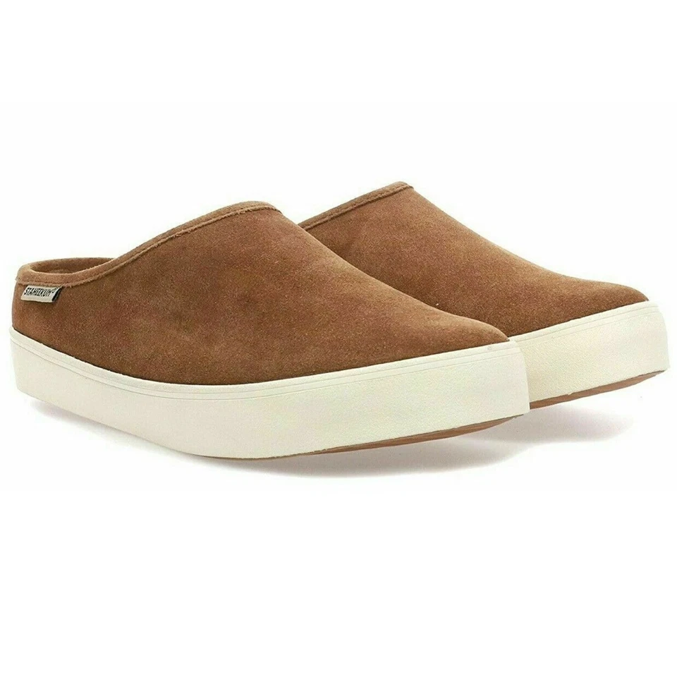 Staheekum Women's Plush Lining Cami Mule Chestnut Shoe Memory Foam Size 7