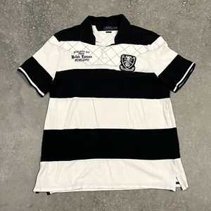 Polo Ralph Lauren Talla XL Rayas Calce Clásico PRL Fútbol Club Cresta Leer - Imagen 1 de 11