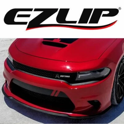 Divisor delantero de labios EZ - Kit de carrocería protector contra rasguños alerón de 1 pulgada moldura de ala para Dodge Foto 1 de 4