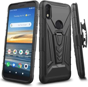 Funda con clip para cinturón para teléfono Lively Jitterbug Smart3/Lively Smart a prueba de golpes - Imagen 1 de 24