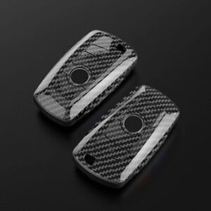 for BMW X4 X5 x6M 3 5 7 -Carbon car protection key case holder key cover