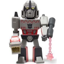 Kidrobot Transformers Vs G.I. Joe Medium Gray Megatron Vinyl Figure NEW Toys