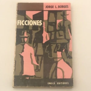 Jorge Luis Borges Book Ficciones 1968 Emece vintage pb good - Picture 1 of 6