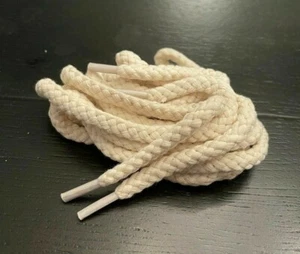 SB Dunk Travis Scott dickes Seil Schuh Schnürsenkel cremefarbenes Segeln geflochten Kaktus Jack Schnürsenkel - Bild 1 von 9