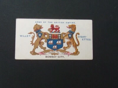 Wills (Overseas) - Arms of the British Empire ( 1910) - #12  Bombay - Image 1 of 2
