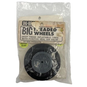 Du-Bro Large Scale Treaded Plane Wheels, Suited to RC Airplanes (1pc) - OZRC - Picture 1 of 3