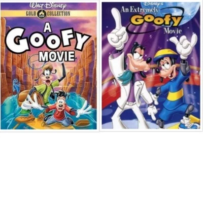 A GOOFY MOVIE + AN EXTREMELY GOOFY MOVIE Brand New DVD Disney Sealed Foto 1 de 4