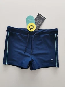 M&S GOODMOVE Boys Swim Trunks, Navy, Age 7-8 Years