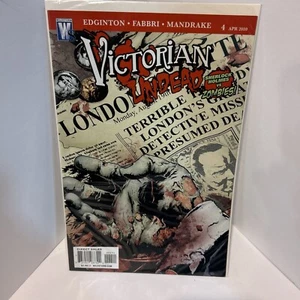 VICTORIAN UNDEAD #4  (2010 WildStorm) 9.6 NM+ Sherlock Holmes vs. Zombies New - Picture 1 of 1