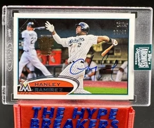 27/42 Hanley Ramirez 2024 Topps Archives Auto Autograph Buyback Marlins Red Sox - Picture 1 of 3