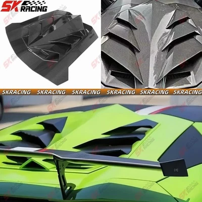 Cubierta del panel de la bahía del motor trasero para Lamborghini Aventador LP700 LP740 cupé carbono  Foto 1 de 4