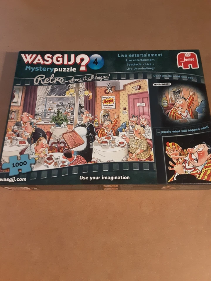 Wasgij mystery No4 Live entertainment complete in good condition - Image 1 of 1