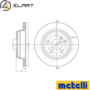 2x BRAKE DISC 23-1453C FOR BMW N26B20A N20B20C/A/D/B B47D20A/B N47D20C/DA 2.0L - Picture 1 of 6