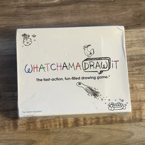 WhatchamaDRAWit Game, Fast Action, Fun-filled Drawing Game 2010 NEW SEALED - Picture 1 of 5