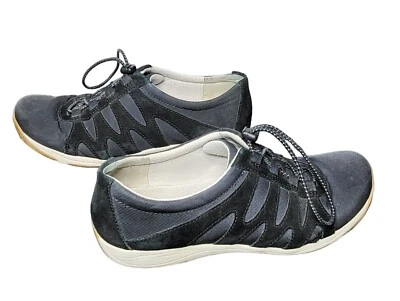 Zapatillas Tenis Dansko Mujer Negras Harlie Talla 41 (10.5-11) Cómodas Trabajo Foto 1 de 4