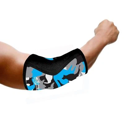 Локтевые рукава ПАРА поддержка и сжатие для тяжелой атлетики пауэрлифтинга 5 мм - Изображение 1 из 2