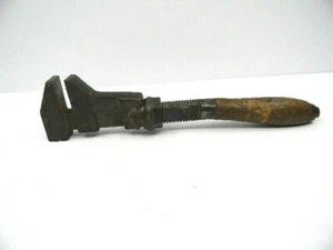 Chiave a Scimmia 12" Regolabile Vintage Bemis & Call Springfield Ma. Strumento Steampunk - Foto 1 di 9
