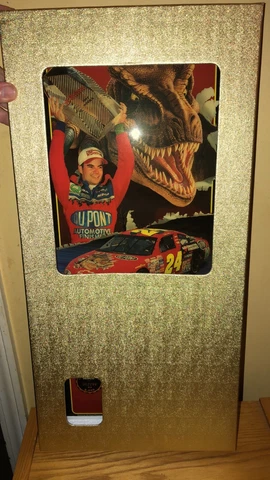 Nascar Jurassic Park Edition Jeff Gordon Wall Clock Cover