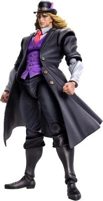 JOJO'S BIZARRE ADVENTURE Parte 1 ROBERT E.O. ESTÁTUA SPEEDWAGON SUPER ACTION - Imagem 1 de 4