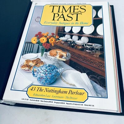 Times Past Magazines 1989 Volume 4 Essentially Urbane 43 to 56 in Vinyl Binder - Image 1 of 4