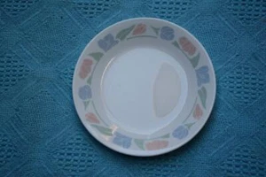 Corelle by Corning. BREAD Plate 16.5cm diameter RARE Friendship Design. Made-USA - Picture 1 of 1