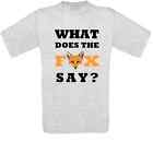 What Does The Fox Say Ylvis Crazy Youtube T Shirt Alle Groen Neu