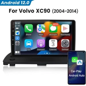 For Volvo XC90 2004-2014 9 Android 12 Carplay Car Radio GPS Navi Stereo Wifi SWC - Picture 1 of 18