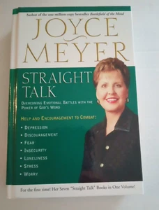 STRAIGHT TALK by Joyce Meyer Hardcover Book - Imagen 1 de 2