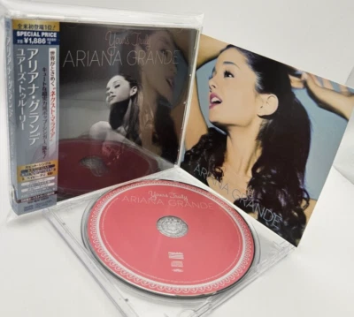 ARIANA GRANDE Yours Truly Japan CD UICU 9076 w/OBI 3bonustracks Sticker 2014 F/S Foto 1 de 4