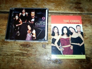 THE CORRS LIVE IN DUBLIN 2002 CD / 1999 PROMO Atlantic RECORD STORE postcard NM- - Picture 1 of 2