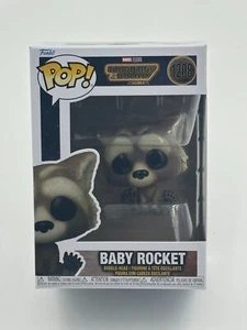 Funko POP! Guardianes de la Galaxia Baby Rocket 1208 - Marvel - Original - RARO - Imagen 1 de 5