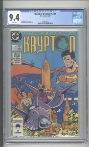 WORLD OF KRYPTON VOLUME #2 #1 CGC 9.4 - Picture 1 of 1