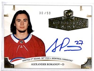 Alexander Romanov 2020-21 Upper Deck The Cup Rookie Class of 2021 /50 (MMai)