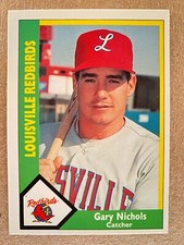 1990 CMC #25 Gary Nichols Louisville Redbirds