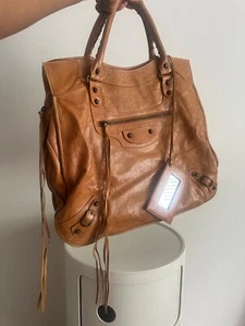 06’ Balenciaga City Classic AFTERNOON Tote Chèvre Leather - Picture 1 of 10