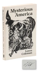 Mysterious America ~ by LOREN COLEMAN ~ Signed First Edition ~ 1st Printing 1983 - Imagen 1 de 7